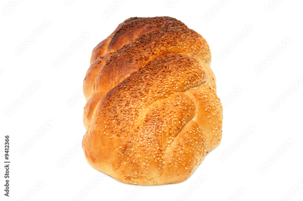 Fresh bread isolated on a white background Fresh bread isolated on a white background