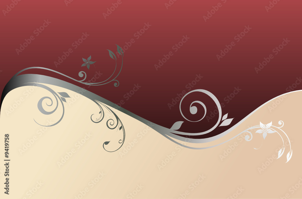 abstract floral background