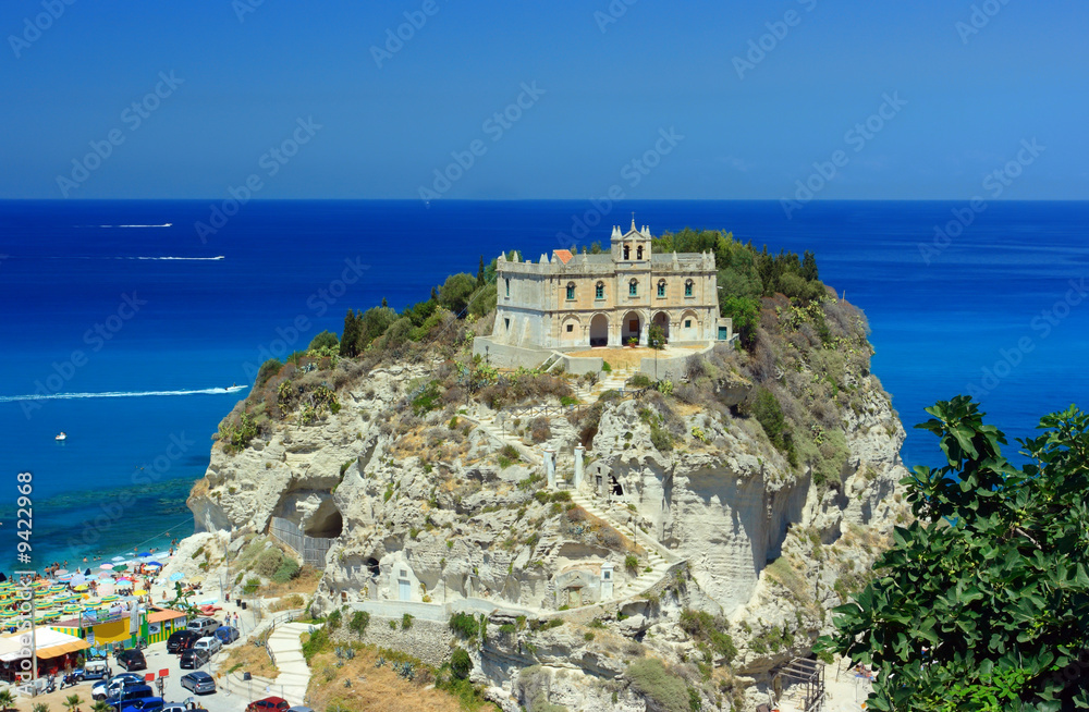 Beautiful palace in Tropea, Calabria, Southern Italy