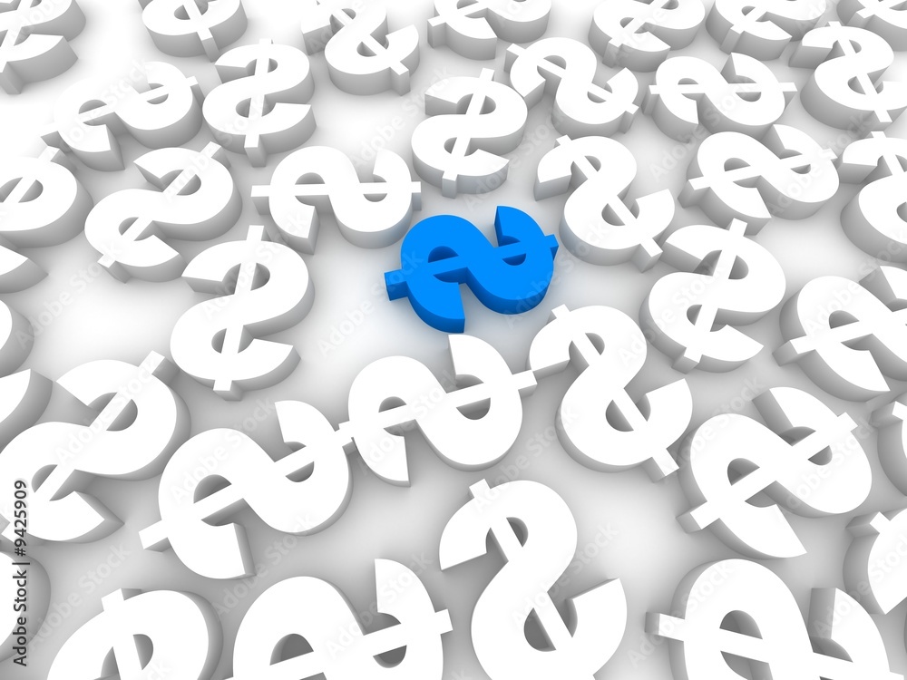 blaues dollarzeichen blaues dollarzeichen