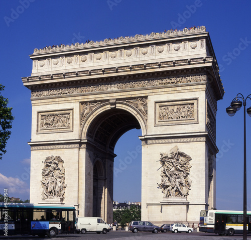Arc de Triomphe, Paris, France (Place Charles de Gaul)