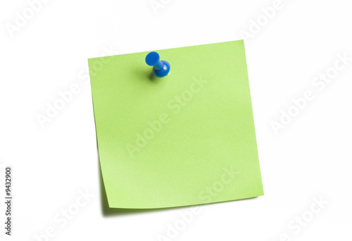 Vibrant Green Sticky Note