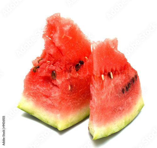 Red juicy ripe water-melon.