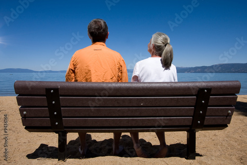 couple on bench