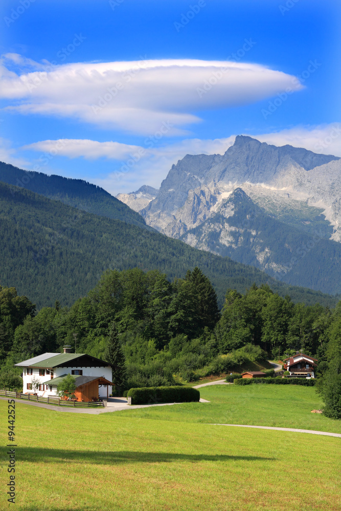 House in the alps, Germany