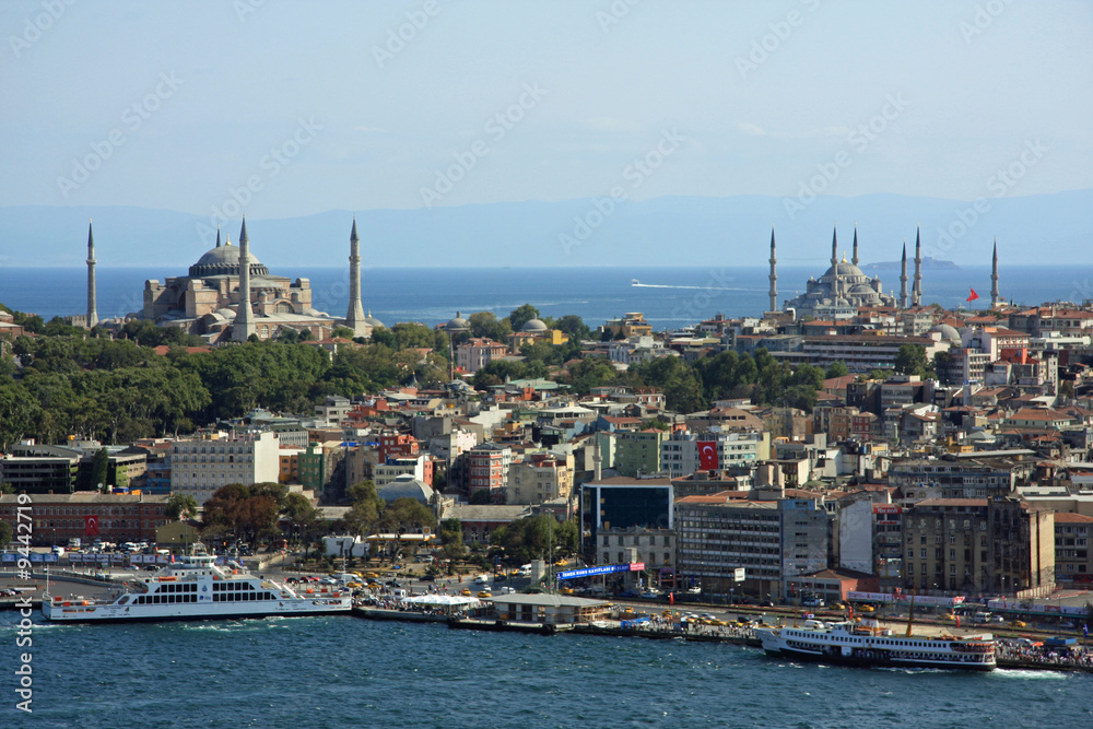 Blaue Moschee und Hagia Sophia