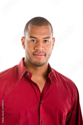 An attractive, young, athletic looking young black man