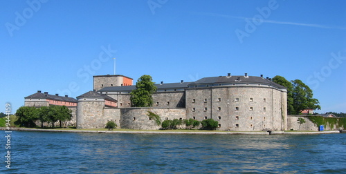 Canvas Print fort de waxholm (Suède)