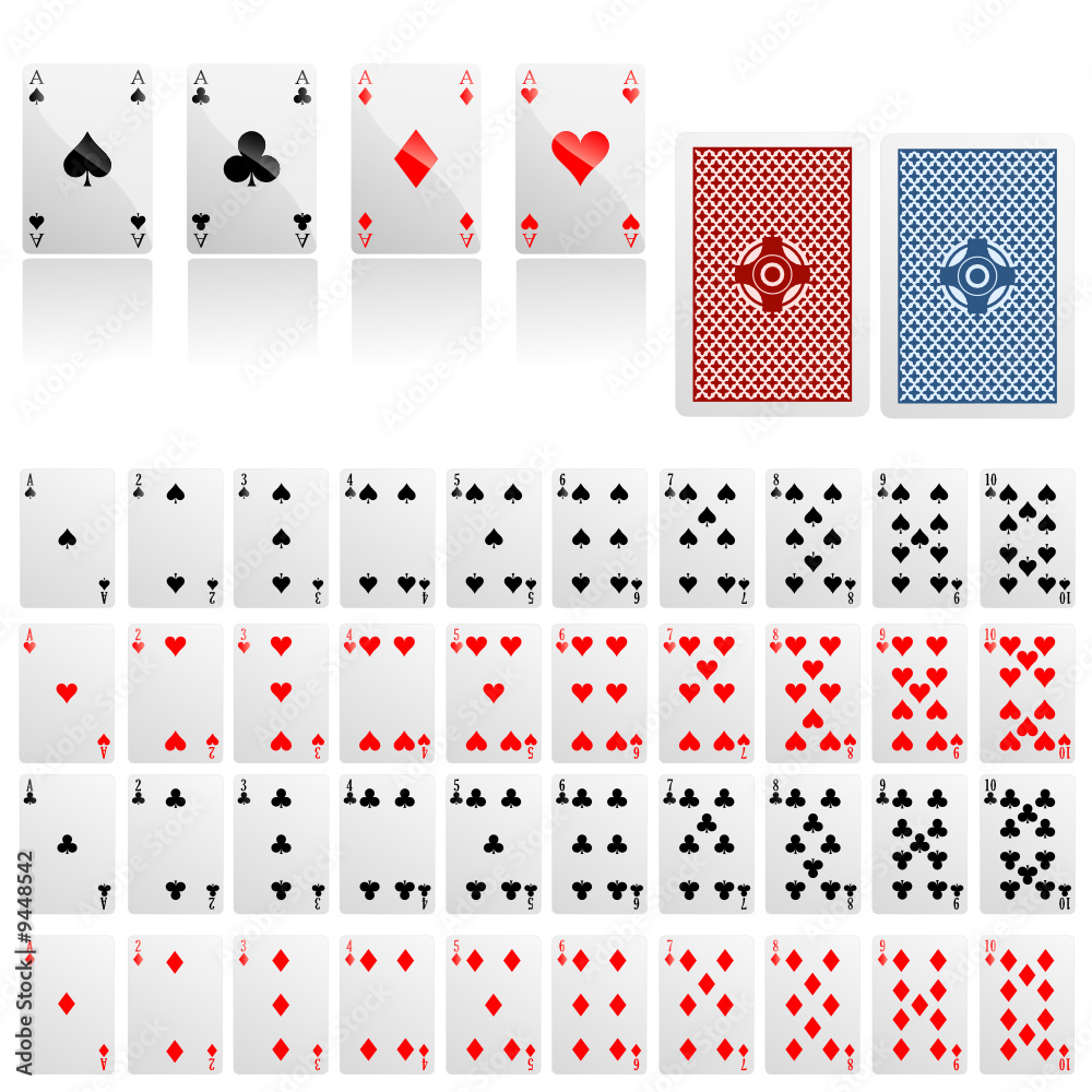 collection of game card vector collection of game card vector