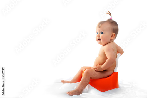 Beautiful baby. Shot in studio.