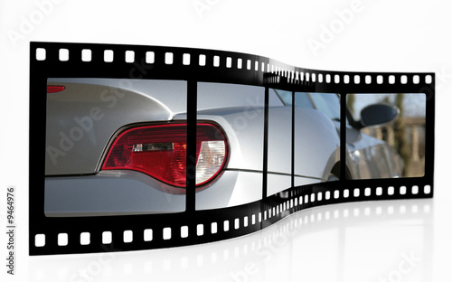 Sports Car Film Strip photo