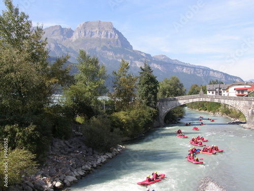 Rafting sur l'Arve