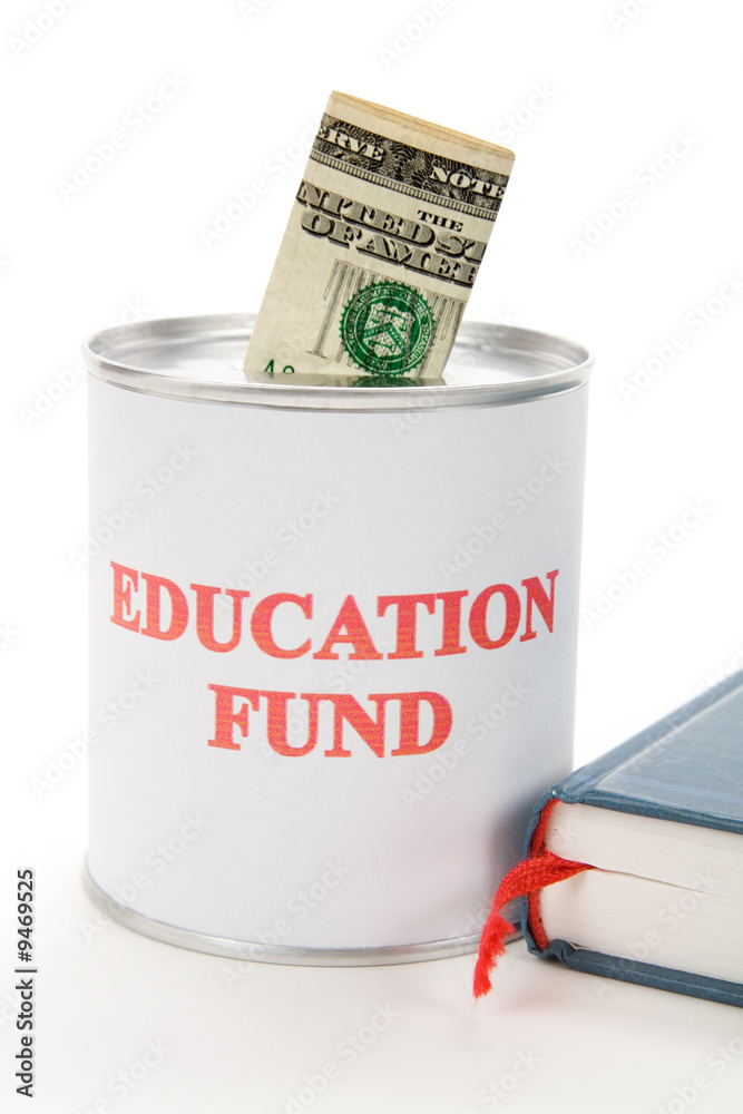Education fund, concept of saving for college Education fund, concept of saving for college