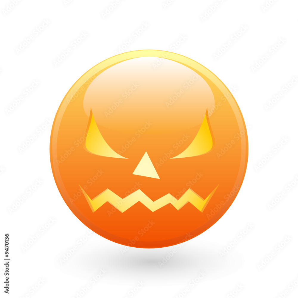 Halloween smile icon