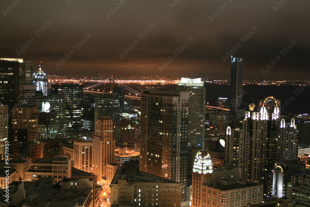 Fototapeta premium Sanfrancisco in night