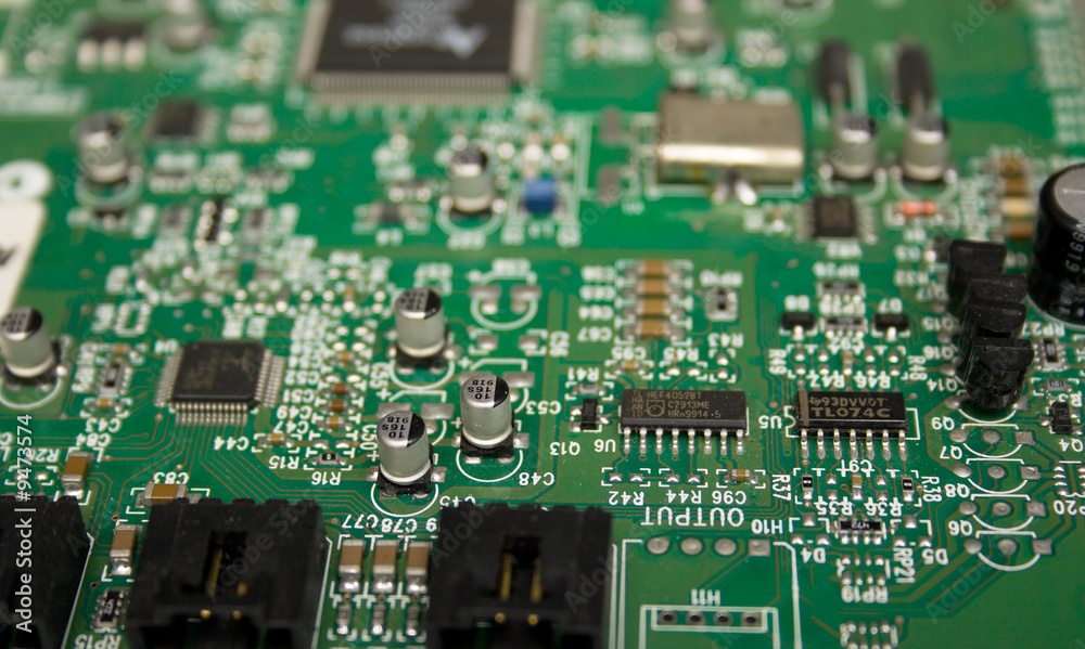 Computer board. A background, macro. Shallow DOF Computer board. A background, macro. Shallow DOF