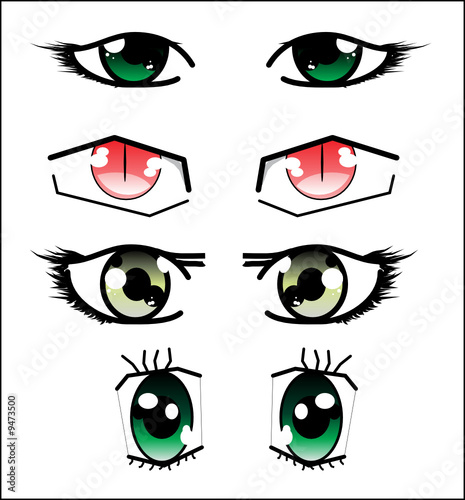 anime eyes