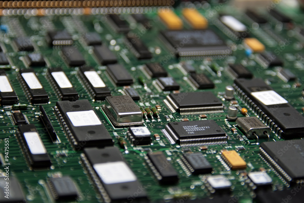 close-up photo of circuit board close-up photo of circuit board