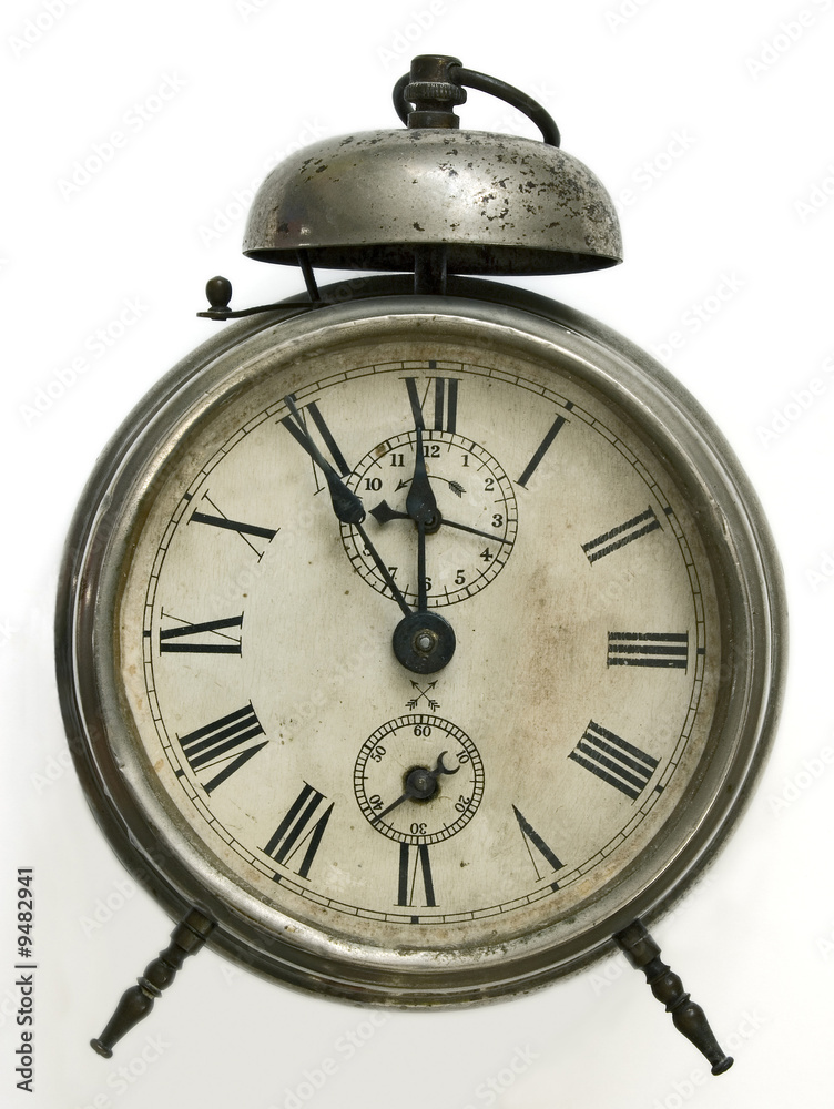 vintage alarm clock Stock Photo | Adobe Stock