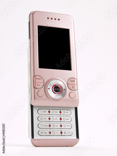 Wallpaper Mural Pink Slider Cell Phone front view Torontodigital.ca