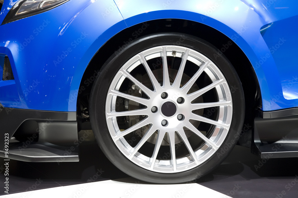 Wheel With The Chromeplated Disk Wheel With The Chromeplated Disk