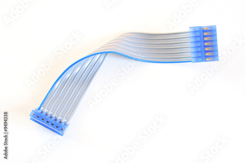 Flexible ribbon cable used in the electronics industry.