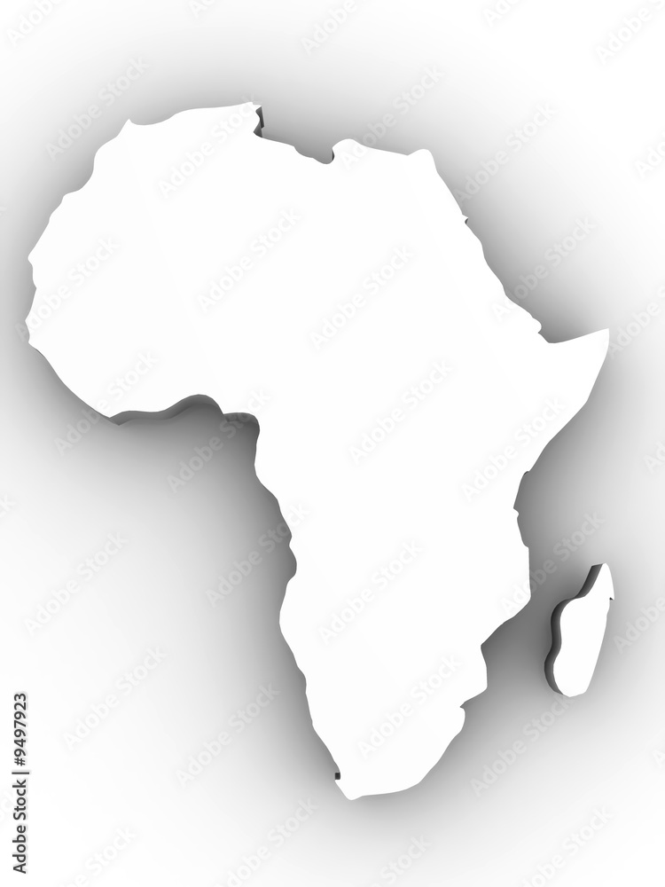 Africa. 3d