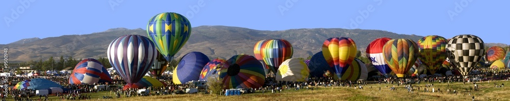 Fototapeta premium Hot air balloons