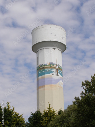 Château d'eau décoré à Guérande