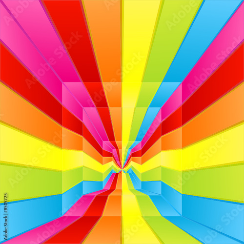 Rainbow labyrinth way