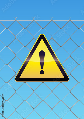 Panneau de danger