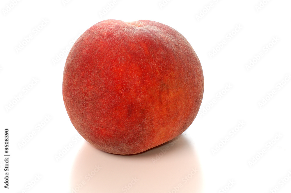 peach isolated on white background peach isolated on white background