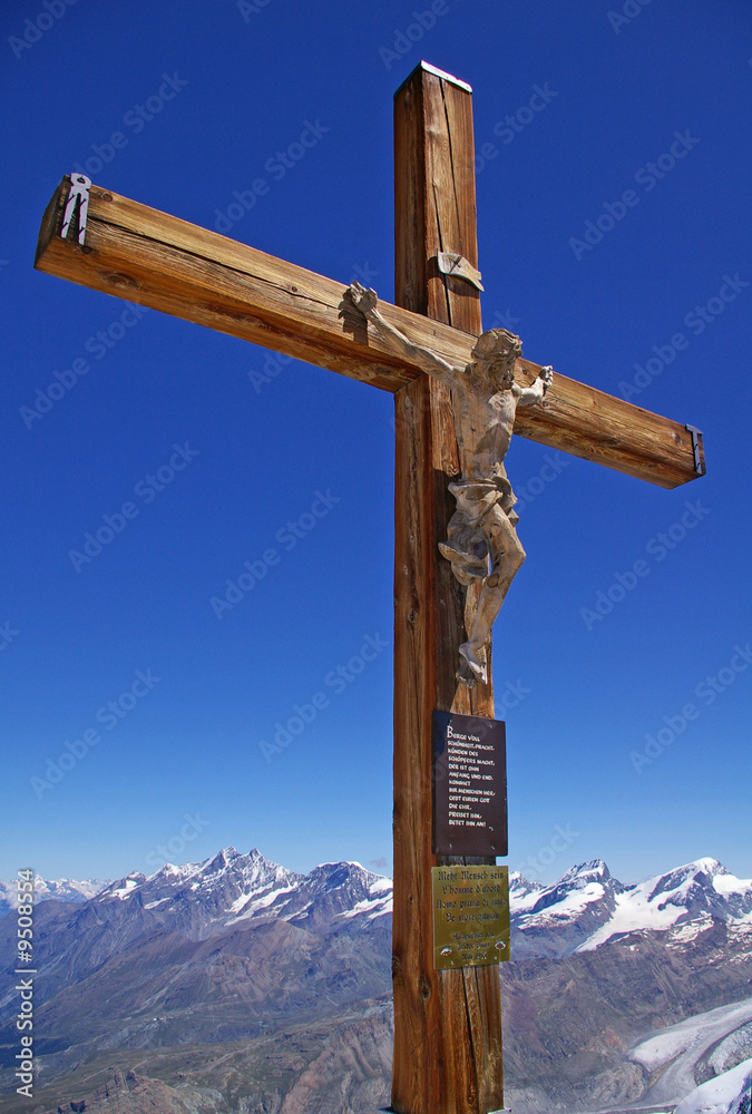 Gipfelkreuz - Klein Matterhorn Gipfelkreuz - Klein Matterhorn