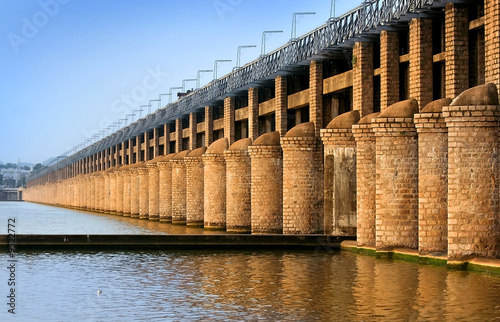 Prakasam Barrage In India