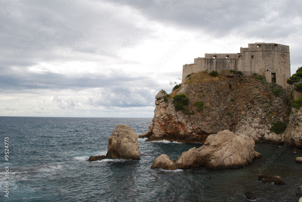Le fort qui surveille Dubrovnik