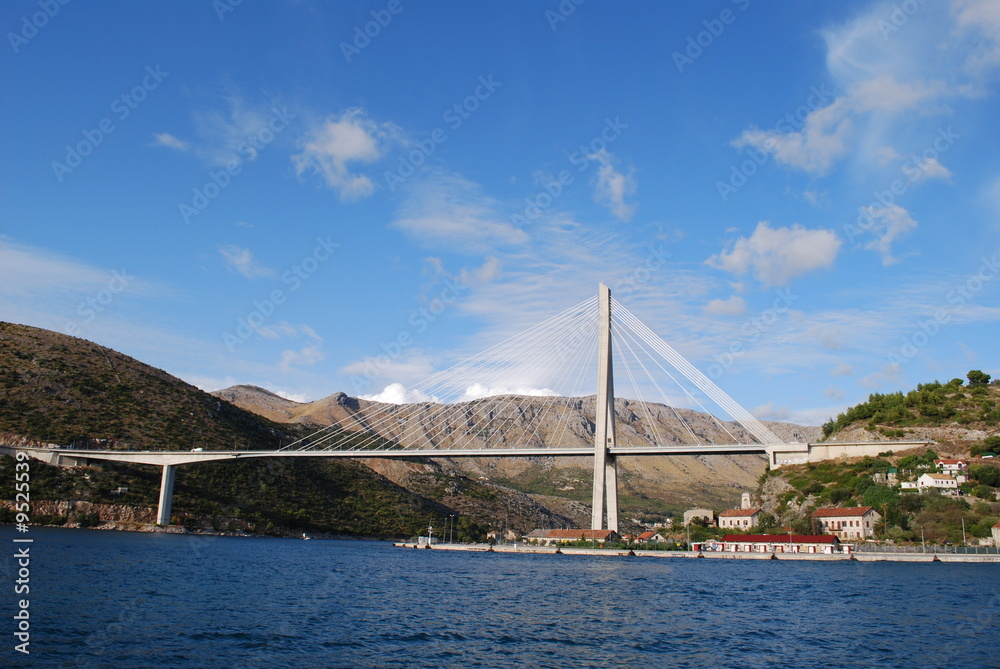 Obraz premium Le pont du Port de Dubrovnik