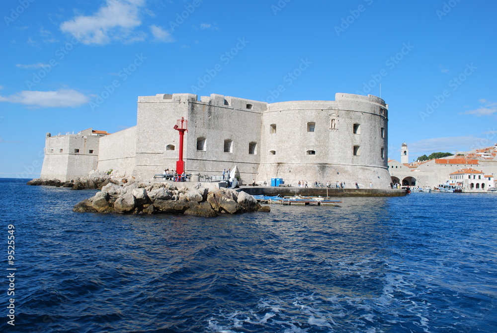 Dubrovnik depuis la baie