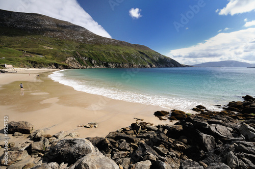 The beach on Achill Island photo