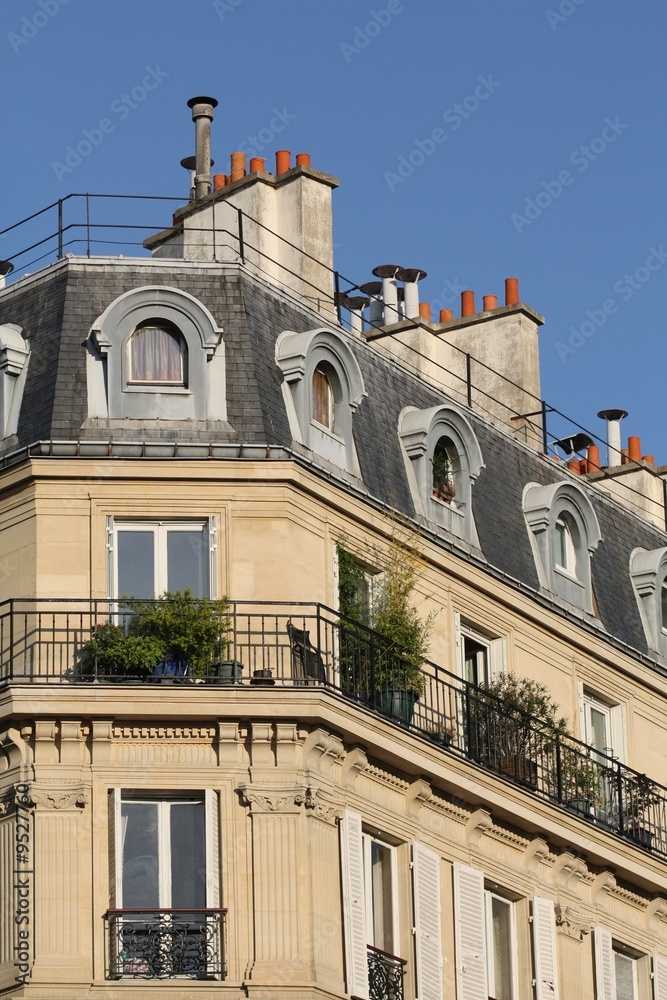 Ancien immeuble à Paris