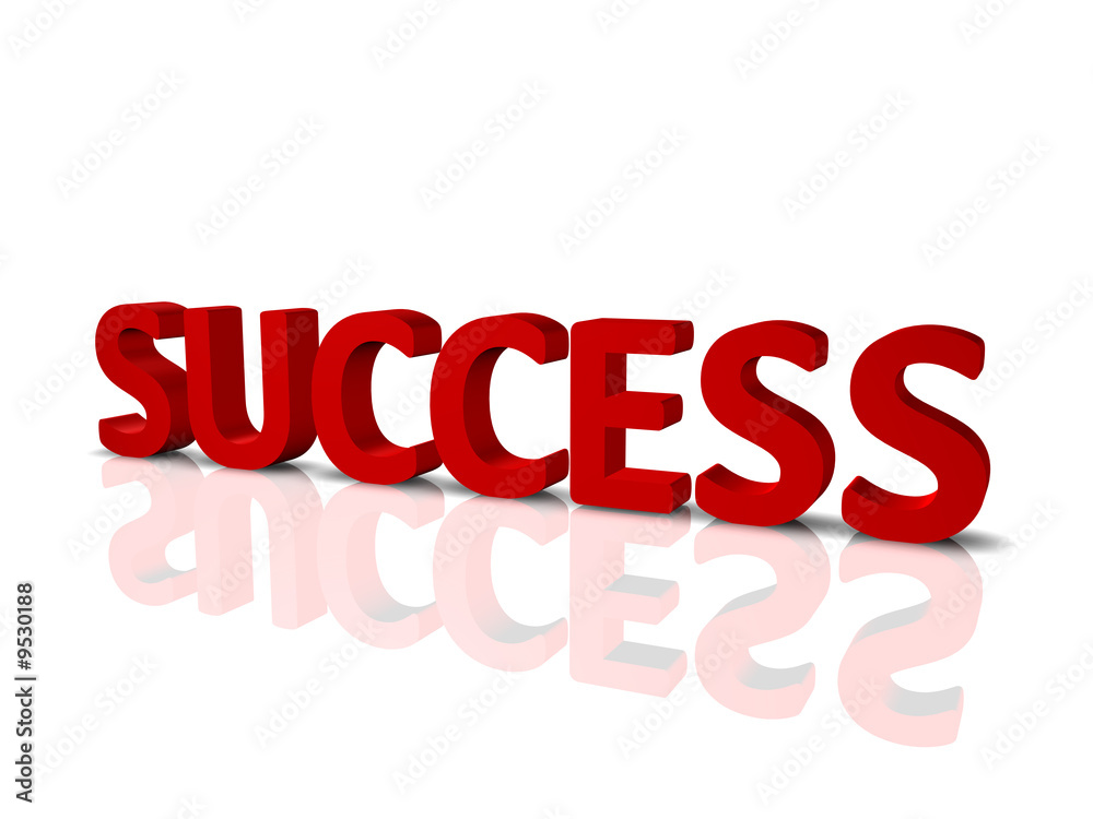 3D render of the word 3D render of the word