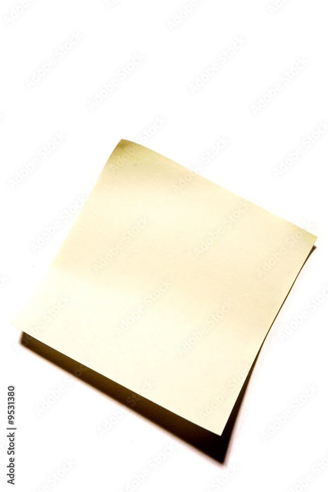 Blank note paper Blank note paper