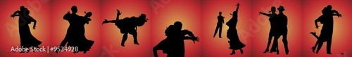 Tango Dancers Banner