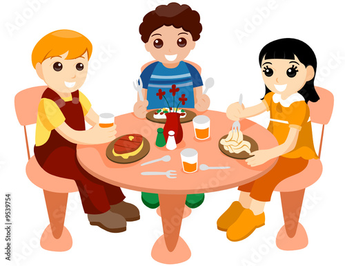 Children Eating
