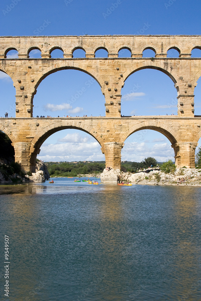 Ouvrage d'art - Aqueduc romain - Pont du Gard