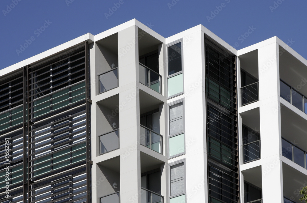 Fototapeta premium Modern Urban Apartment Building In Sydney, Australia