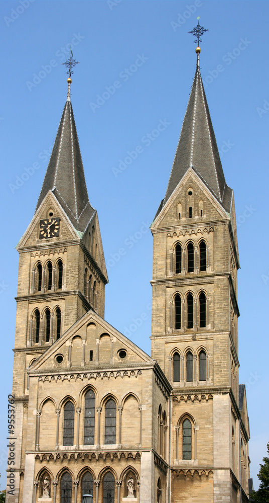 Church in Roermond, Limburg, Holland. Catholic landmark. Church in Roermond, Limburg, Holland. Catholic landmark.