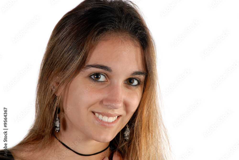 Beautiful young model