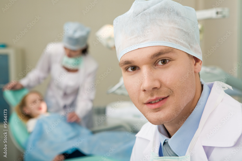 Portrait of confident doctor Portrait of confident doctor