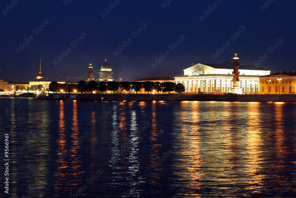 Night Saint Petersburg