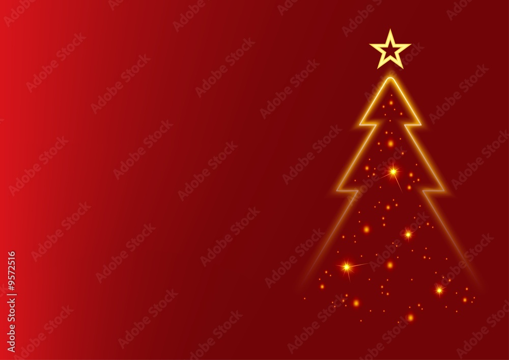 Red Christmas Bckg 4 - background illustration Red Christmas Bckg 4 - background illustration
